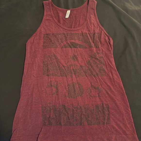 BTBAM tank top RARE medium burgundy - Picture 1 of 2
